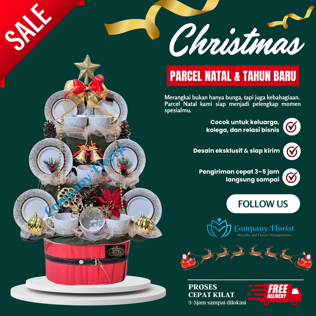 . Parcel Natal Hampers Modern – Company Florist